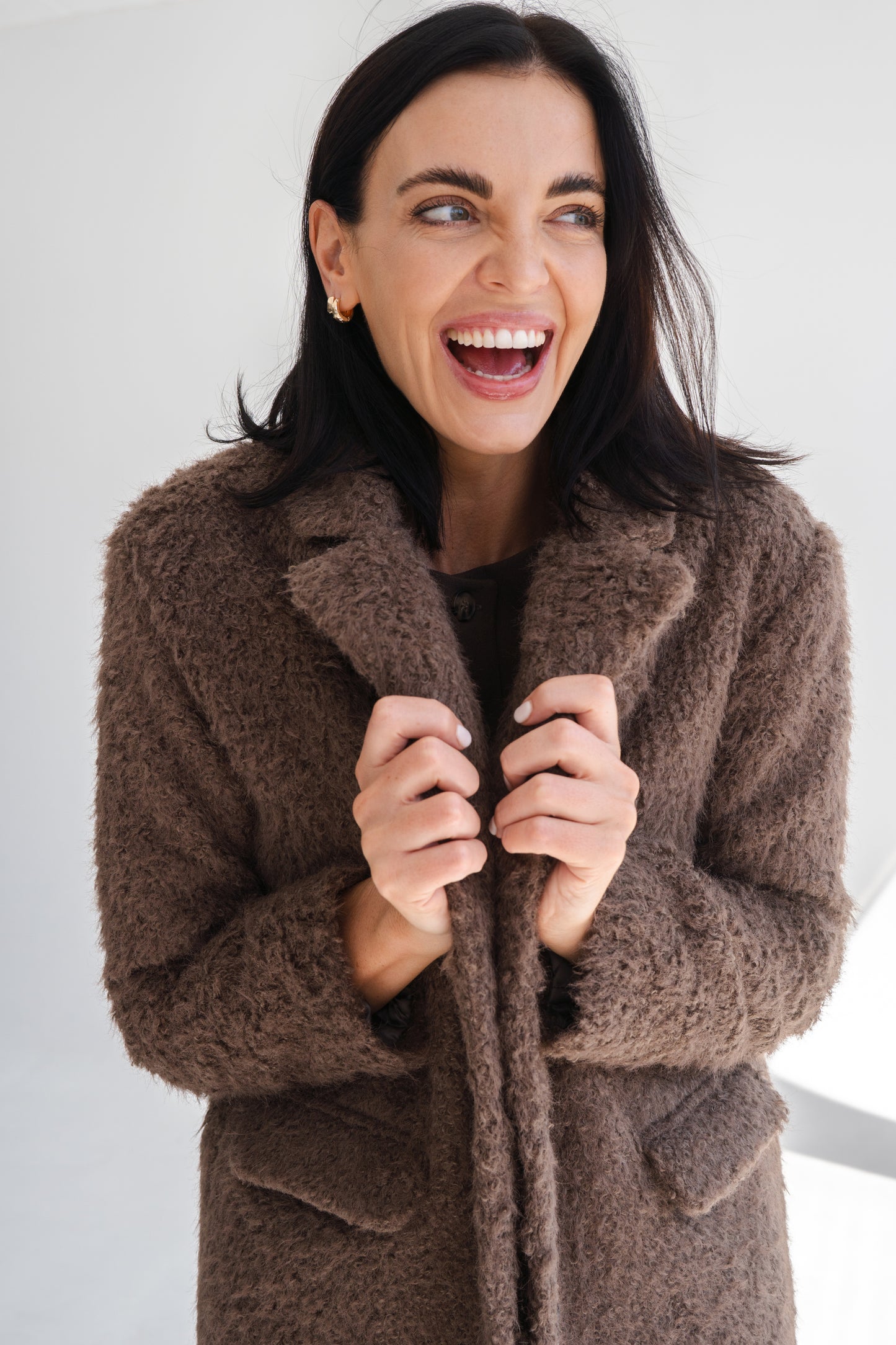 BROWN TEDDY BLAZER