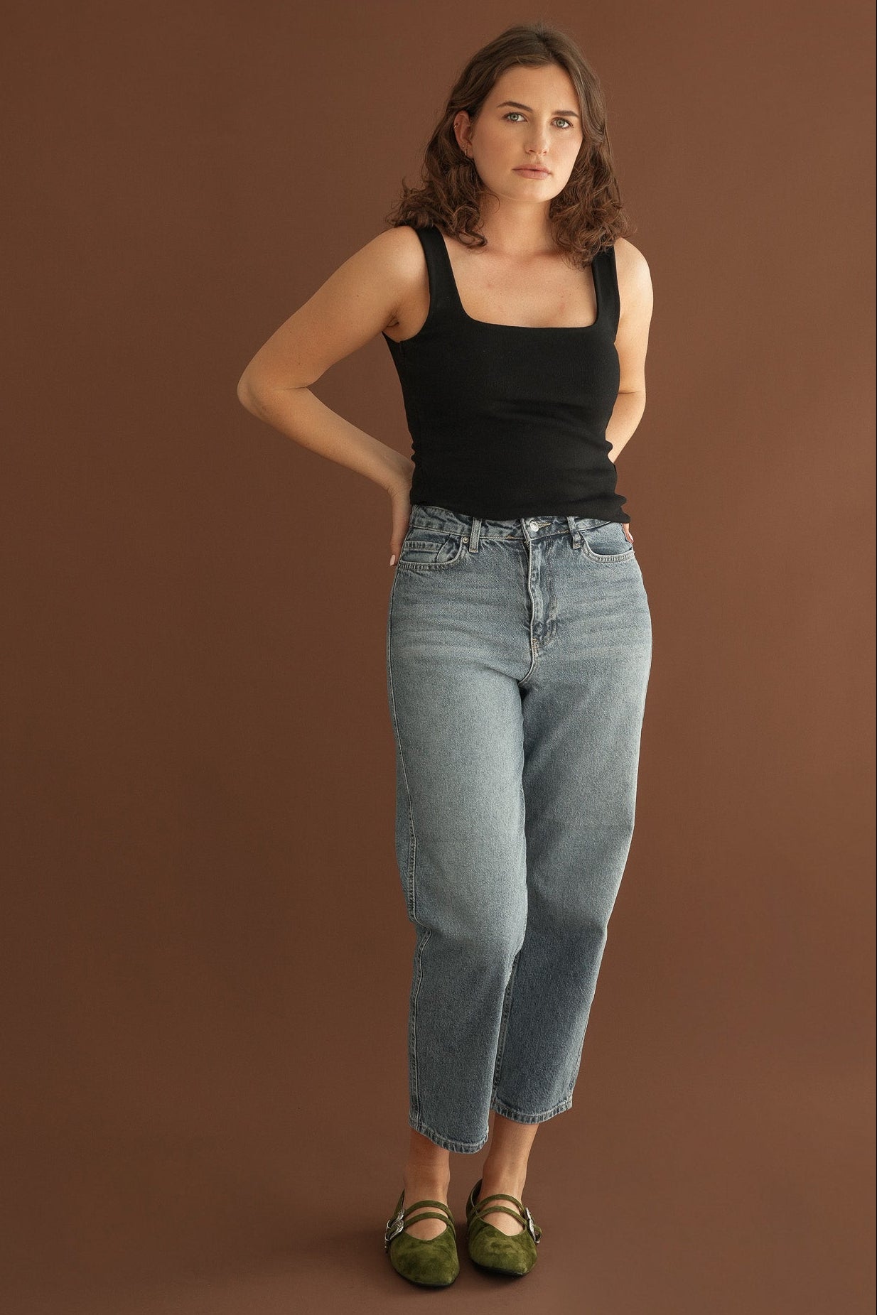 The Noon Jeans in Vintage Blue