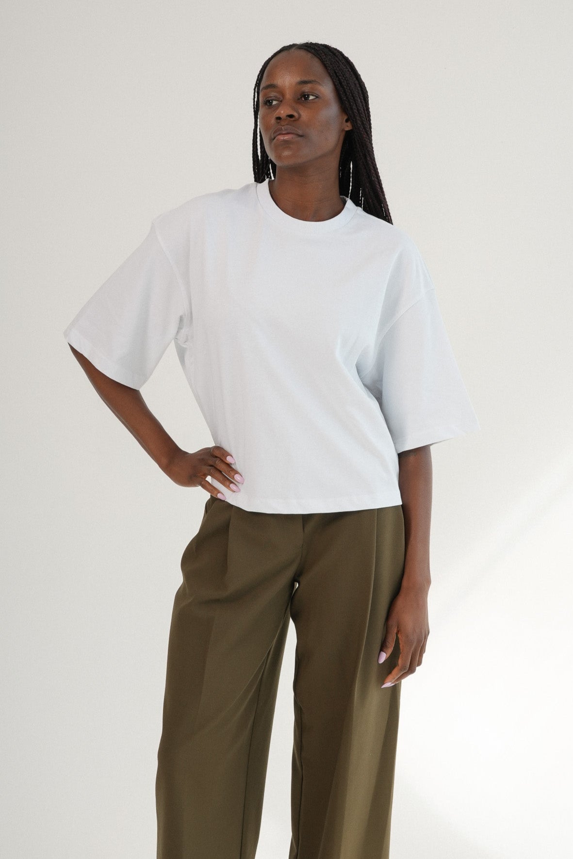 The Bia Tee in White
