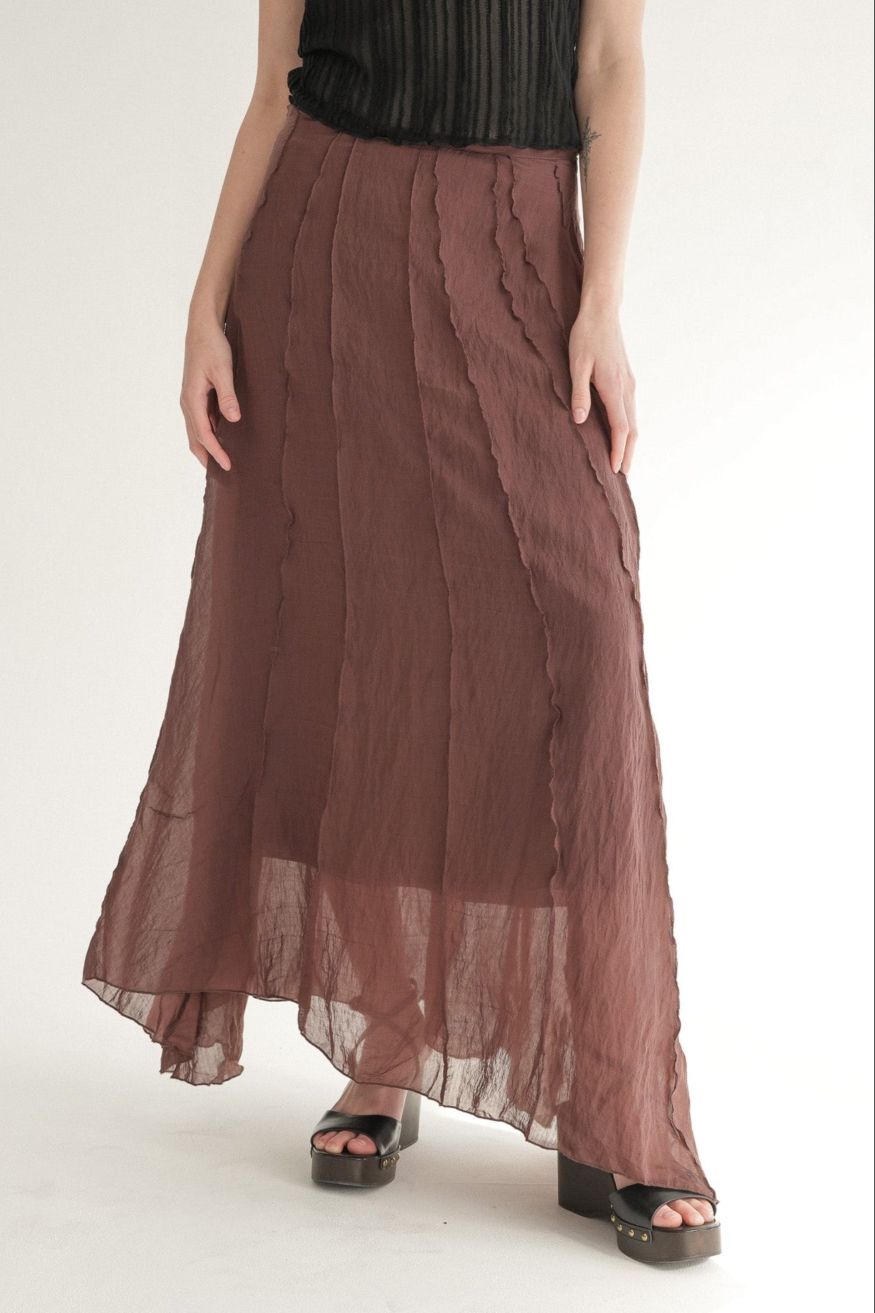 The Haze Skirt in Burnt Cocoa