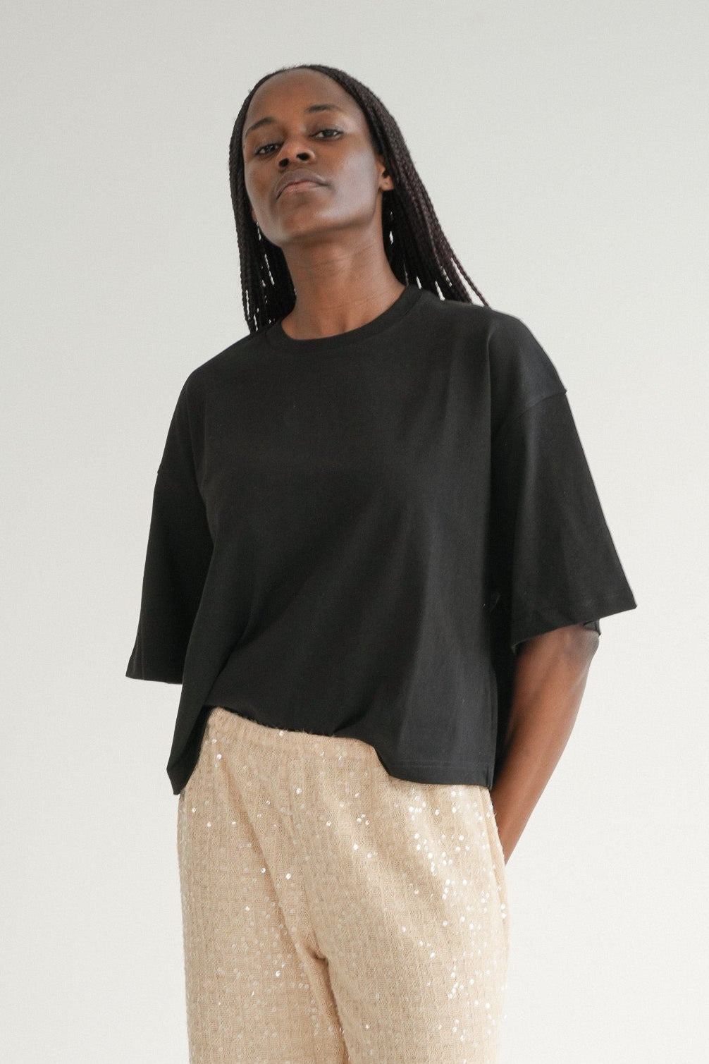 The Bia Tee in Black