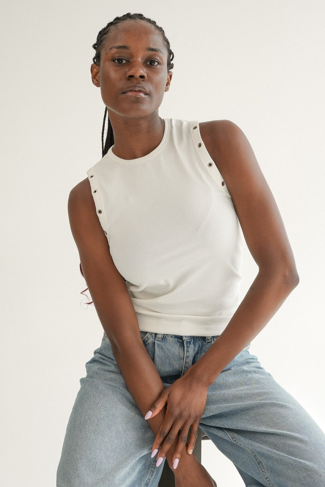 The Ciel Tank in White