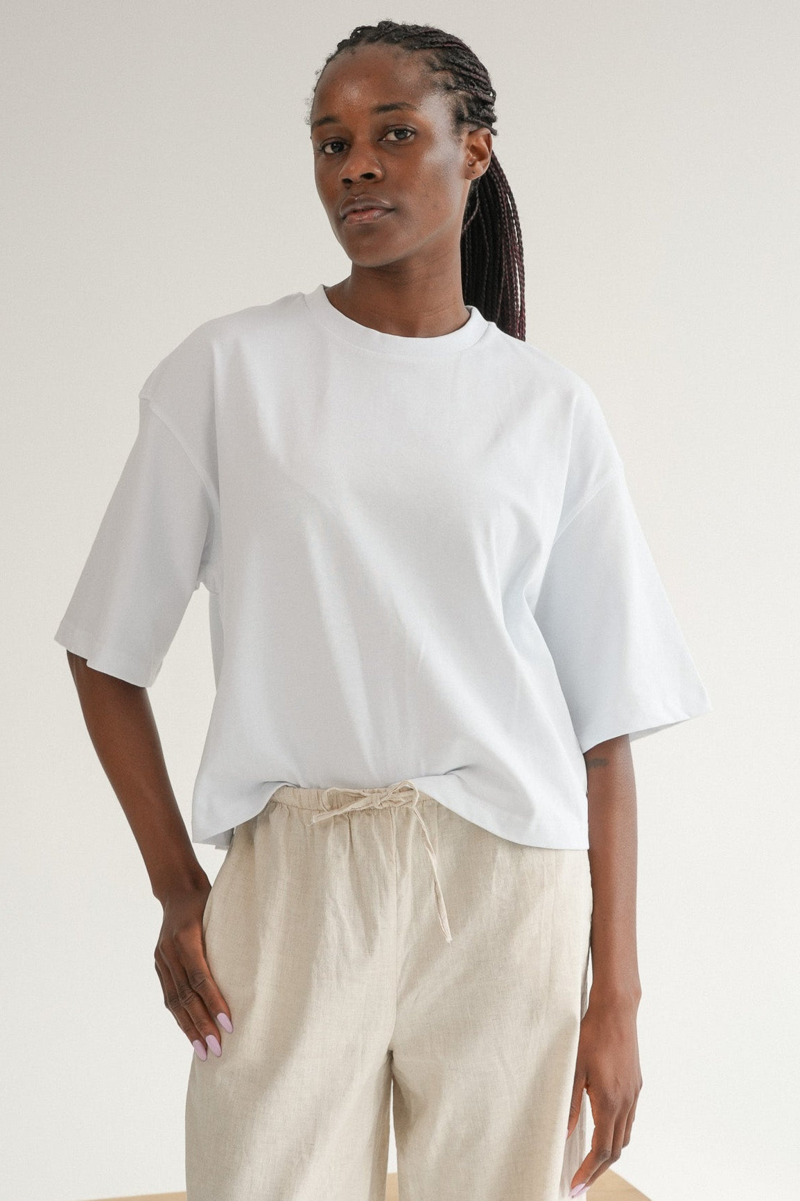 The Bia Tee in White