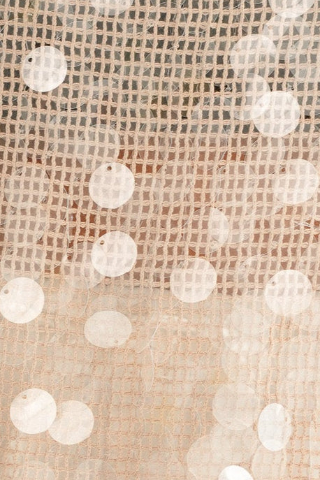 The Gaia Top in Champagne Mermaid Sequin