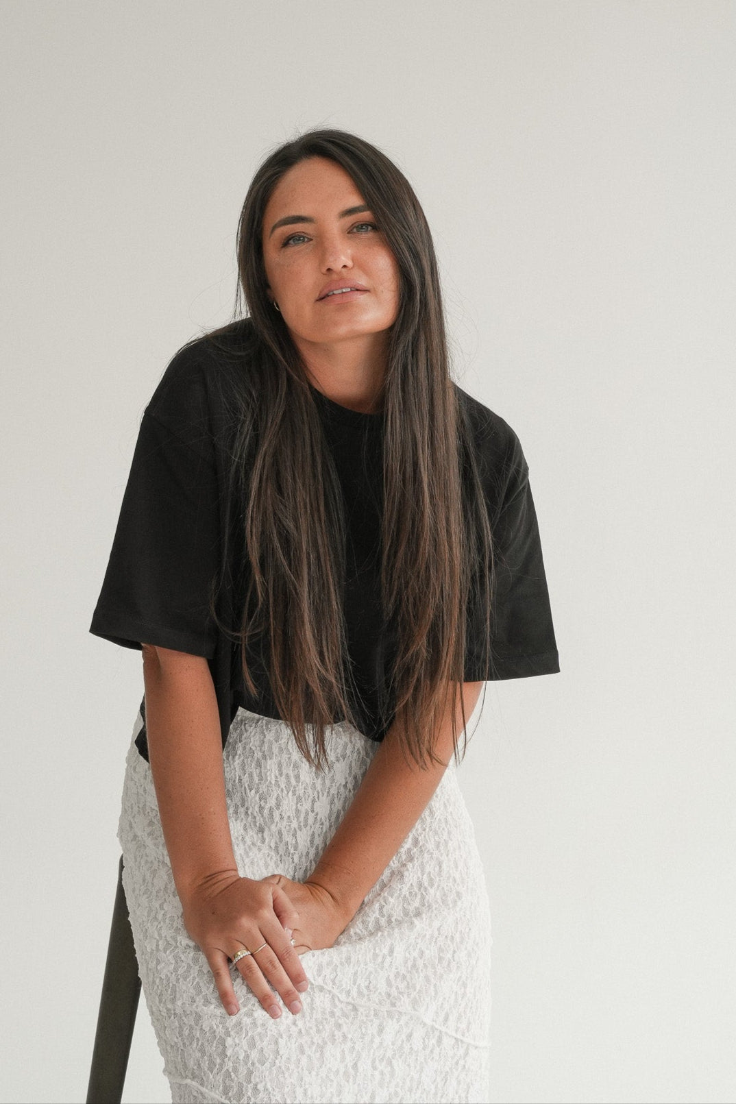The Callisto Skirt in Iceflower