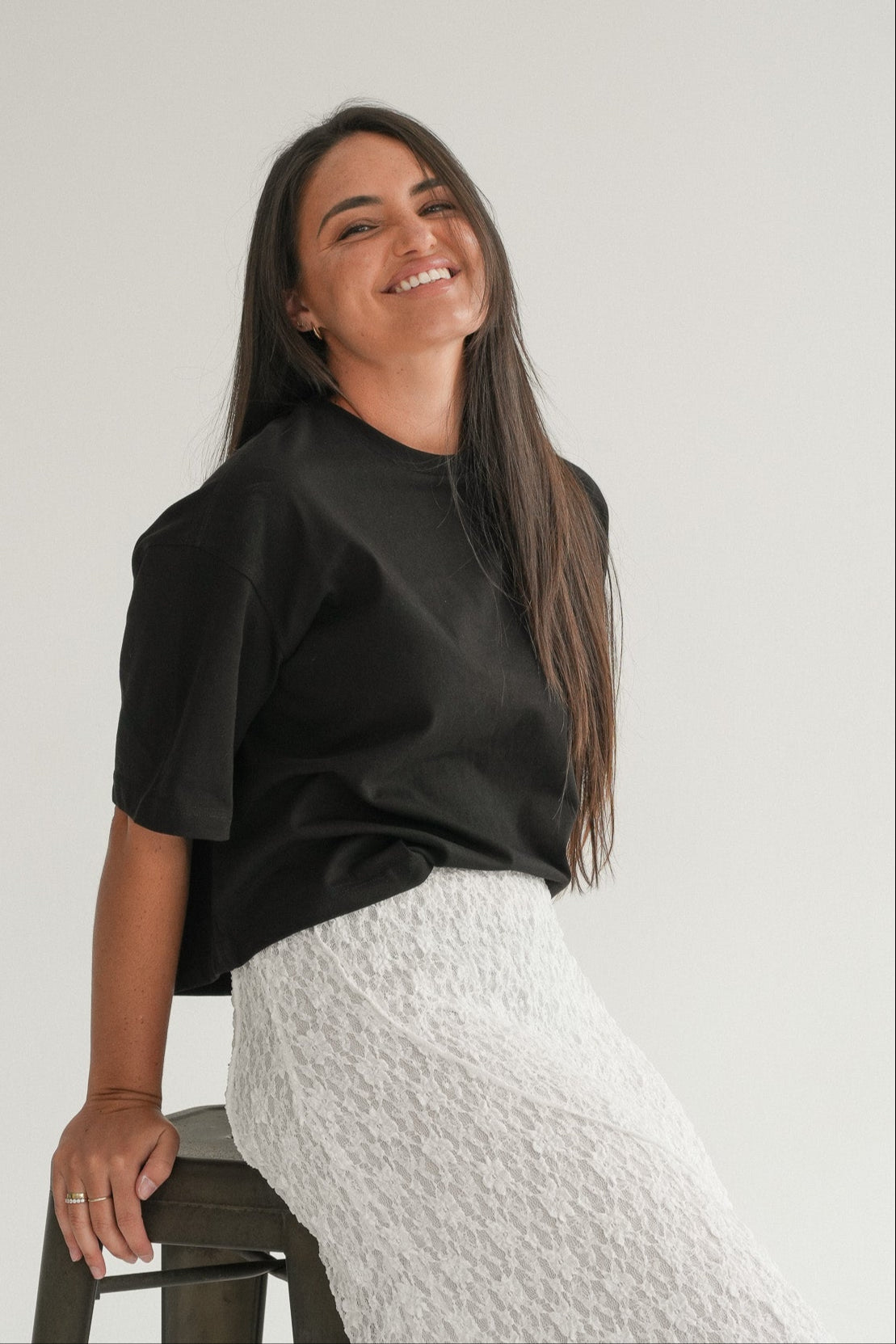 The Callisto Skirt in Iceflower