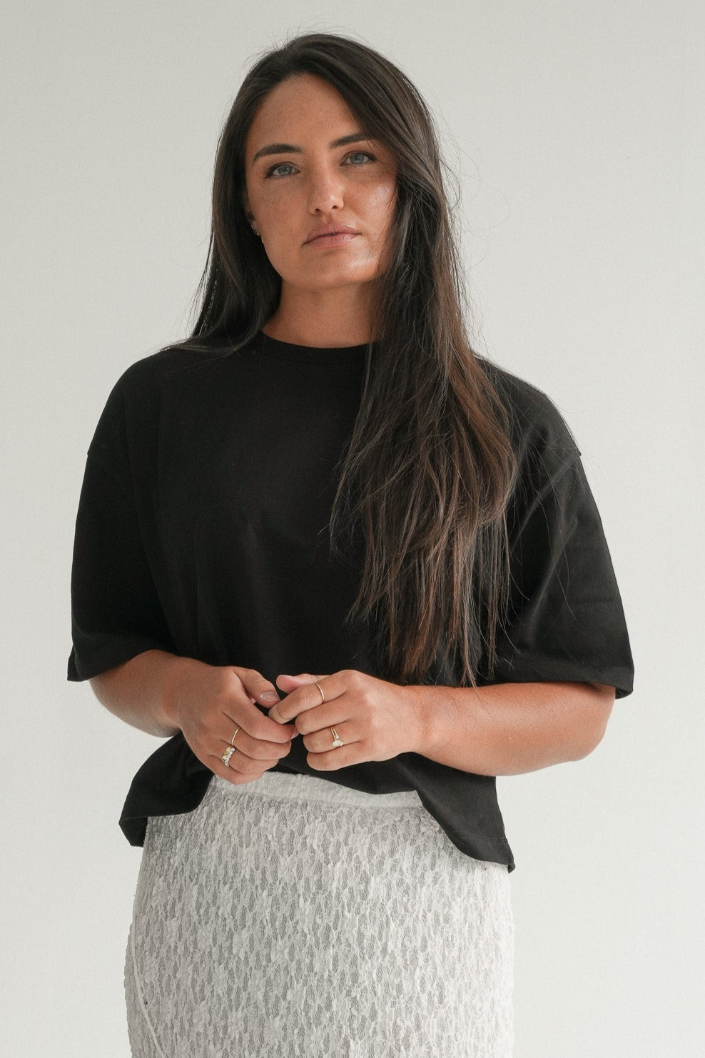 The Bia Tee in Black