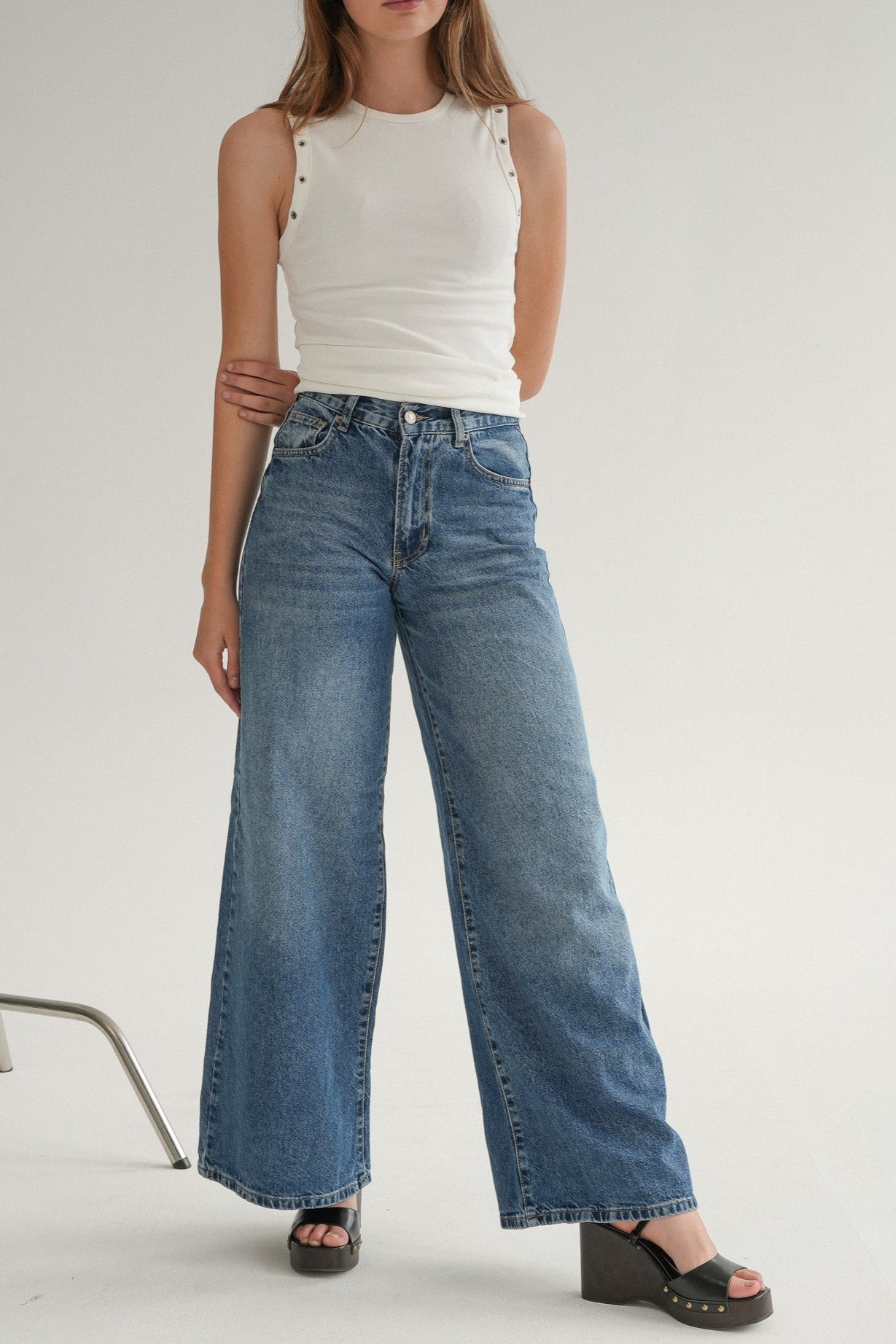 The Raya Jean in Vintage Indigo