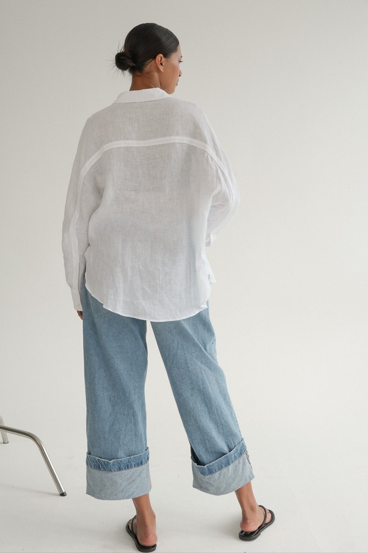 The Aluna Shirt in Salt