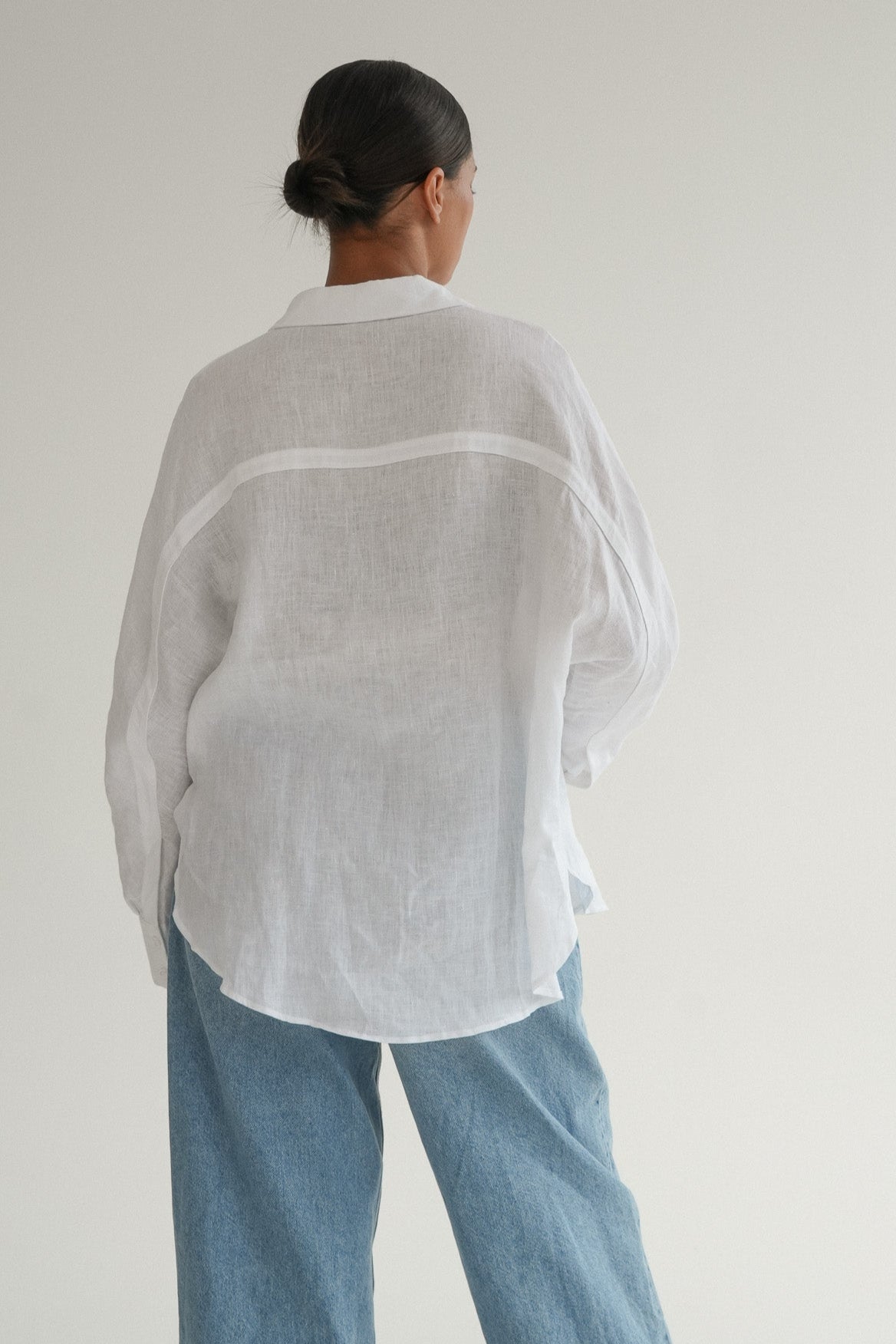 The Aluna Shirt in Salt