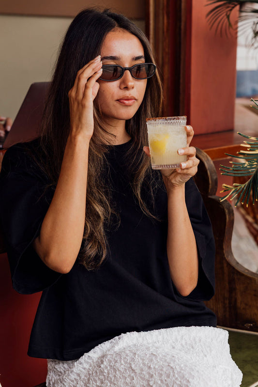 The Bia Tee in Black