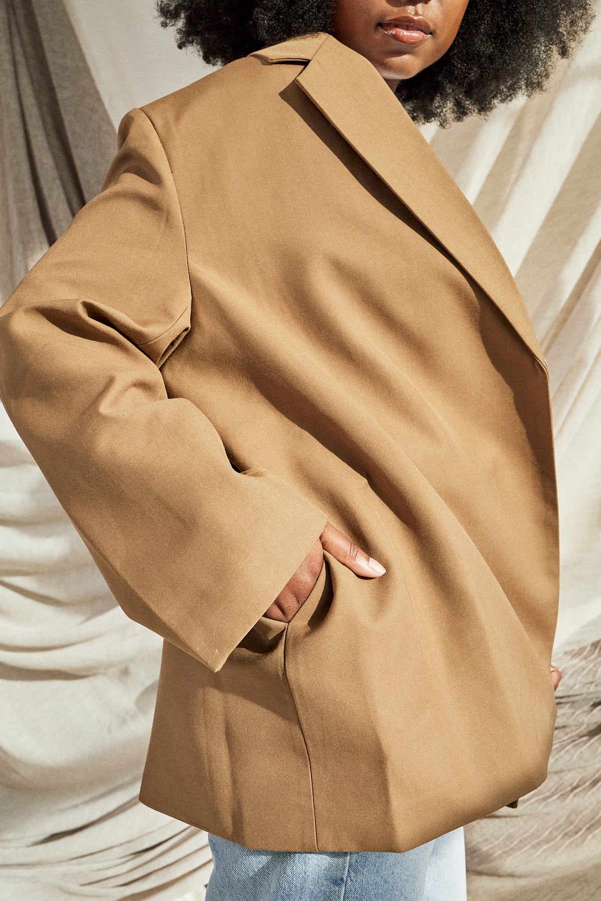 Oversized Blazer (Toffee)