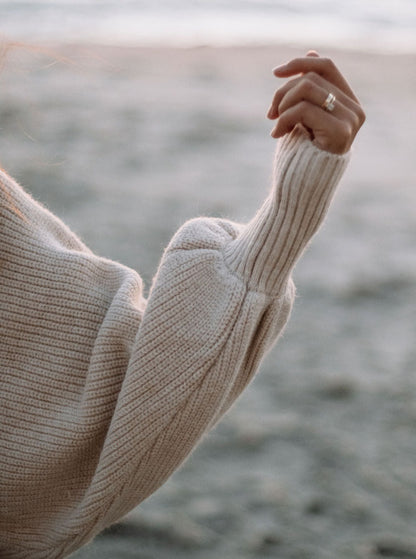 OVERSIZED POLO KNIT