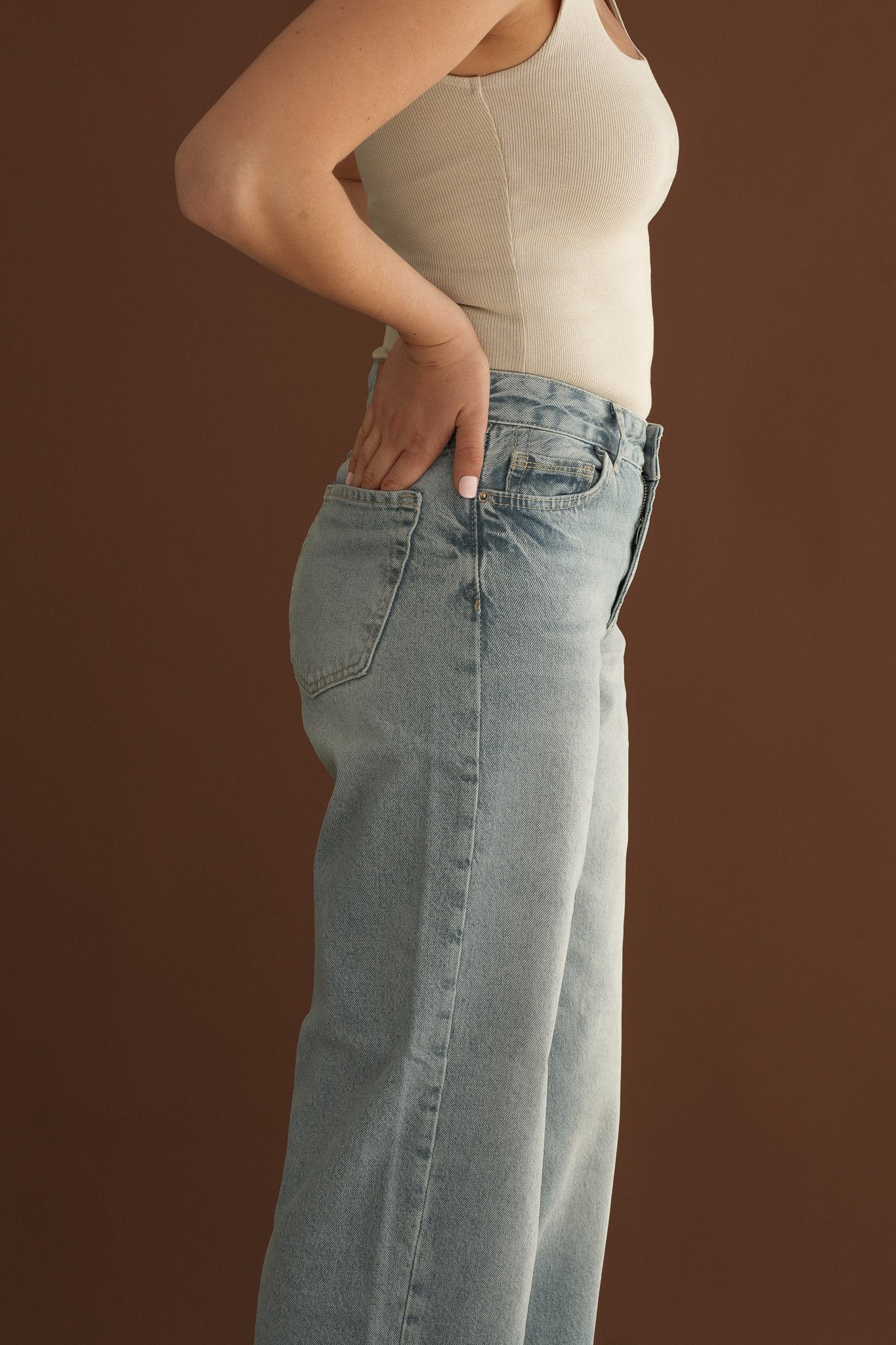 The Weekend Jeans in Sea Salt
