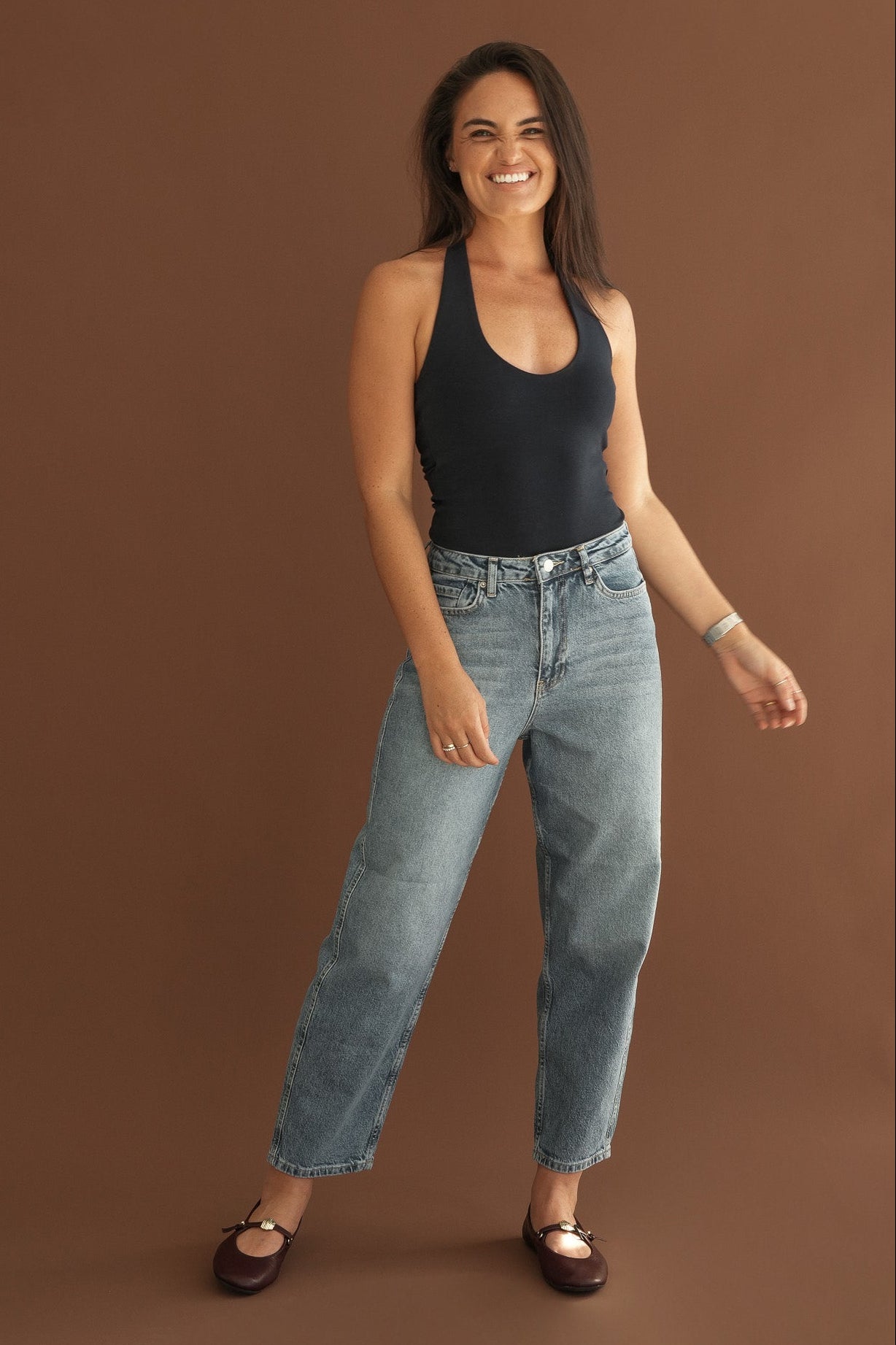 The Noon Jeans in Vintage Blue