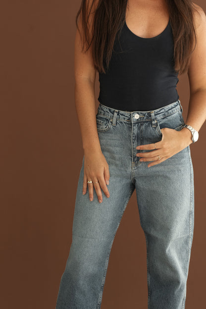 The Noon Jeans in Vintage Blue