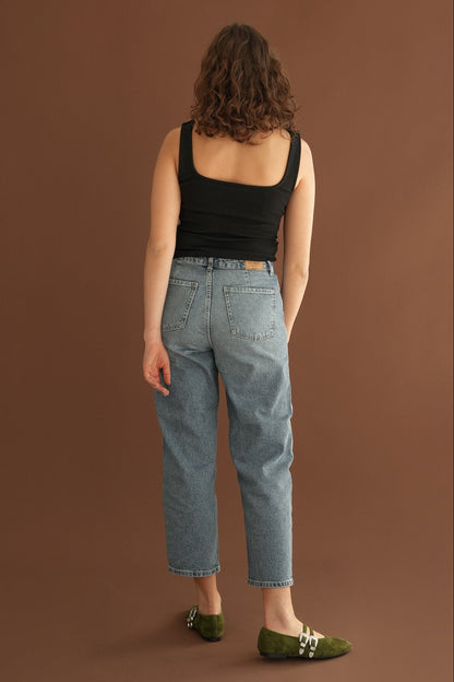 The Noon Jeans in Vintage Blue