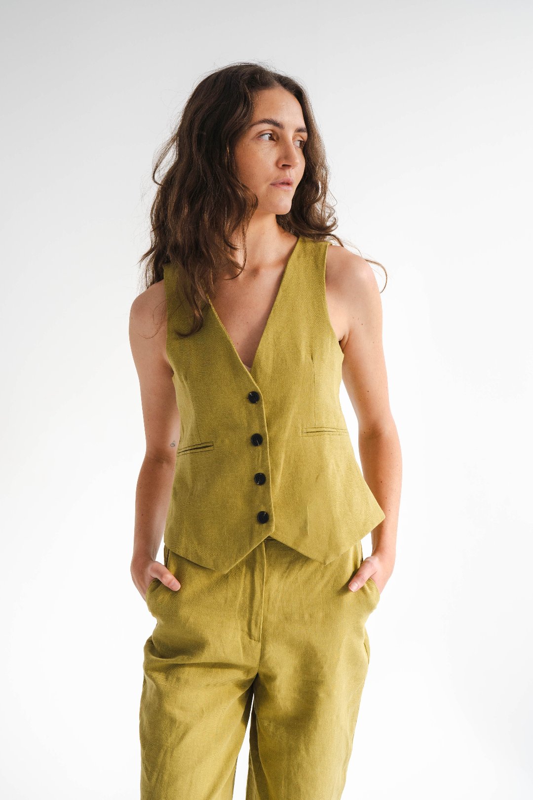 GREEN WAISTCOAT