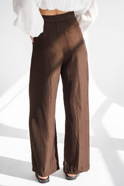 BROWN PANTS