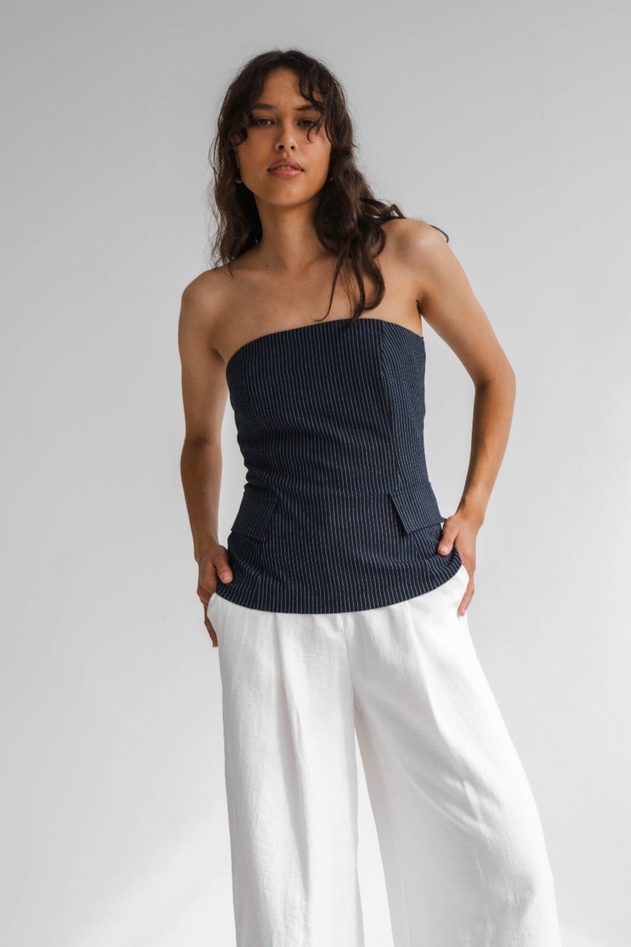 STRAPLESS WAISTCOAT