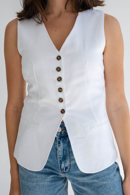 WHITE WAISTCOAT