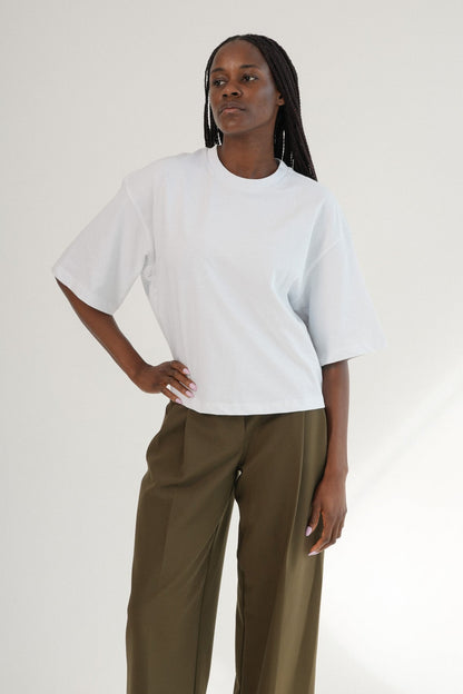 The Bia Tee in White