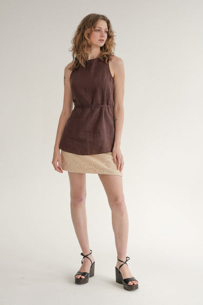 The Élan Top in Cacao