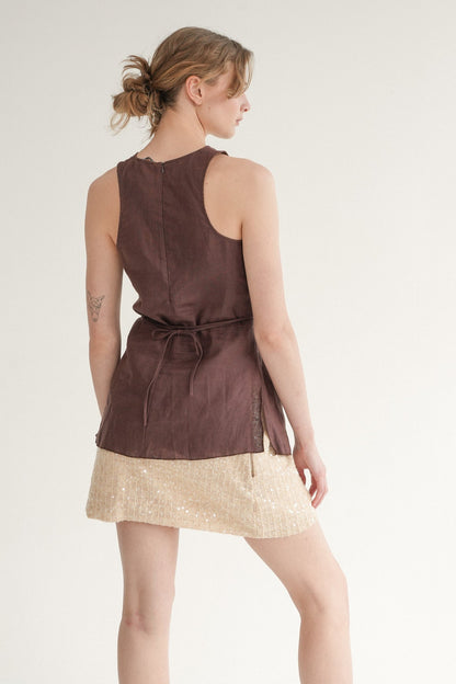 The Élan Top in Cacao