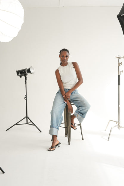 The Weekend Jeans in Sea Salt