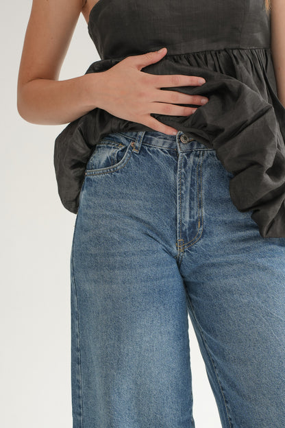 The Raya Jean in Vintage Indigo