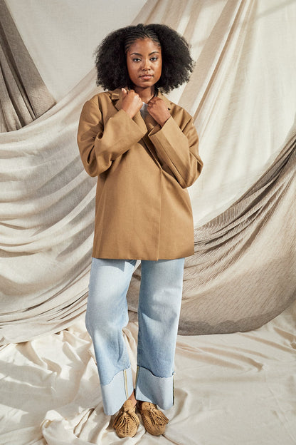 Oversized Blazer (Toffee)
