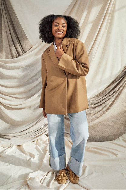 Oversized Blazer (Toffee)