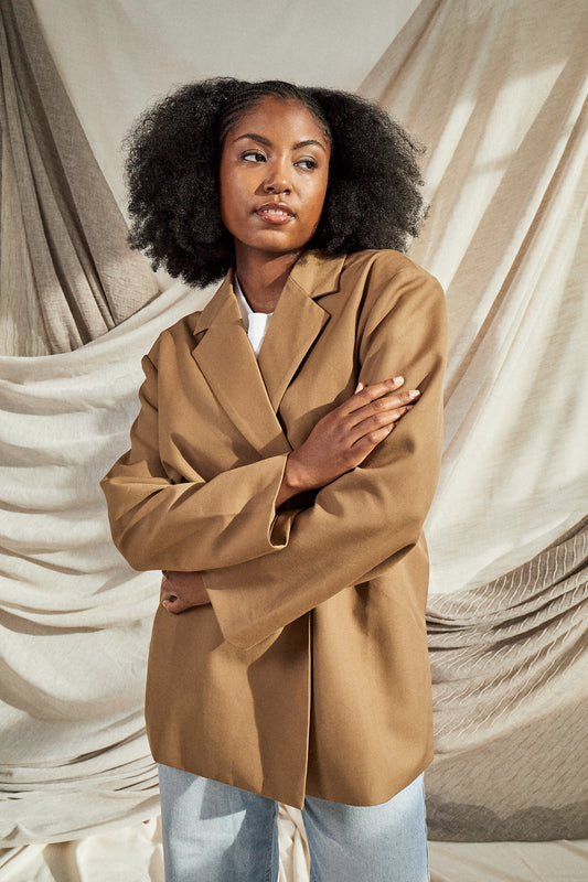Oversized Blazer (Toffee)