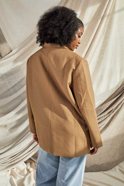 Oversized Blazer (Toffee)