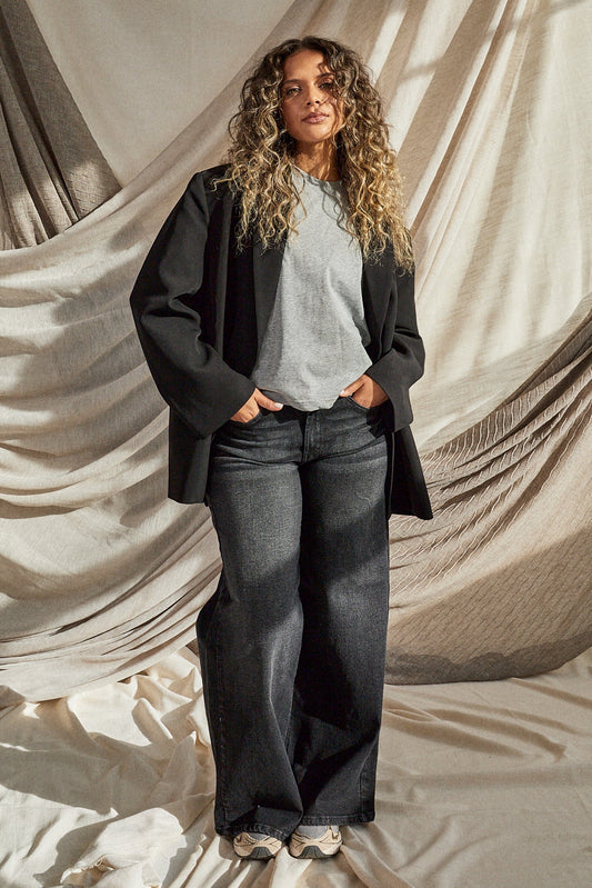Oversized Blazer (Black)