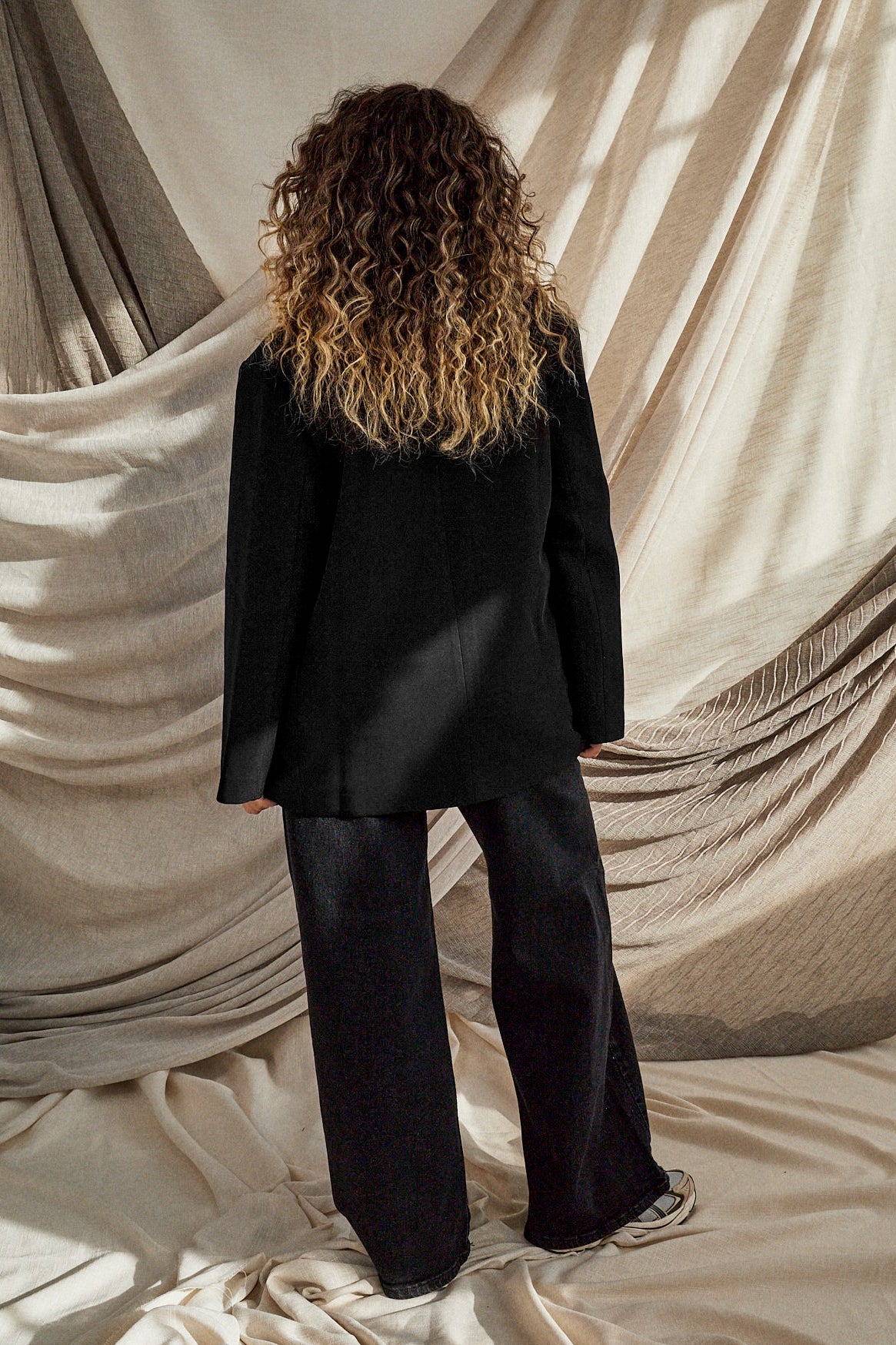 Oversized Blazer (Black)