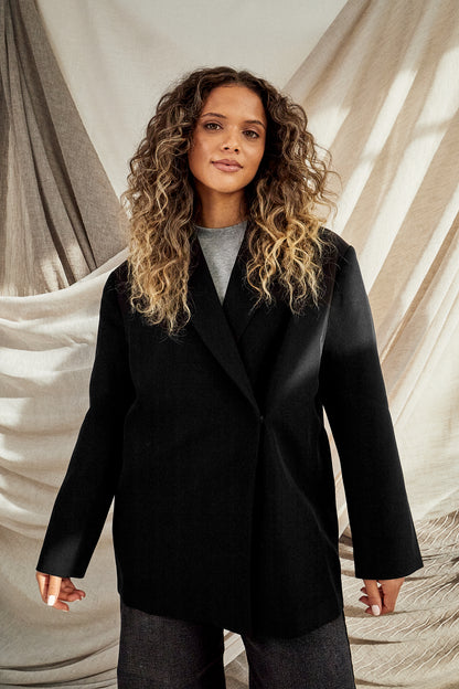 Oversized Blazer (Black)