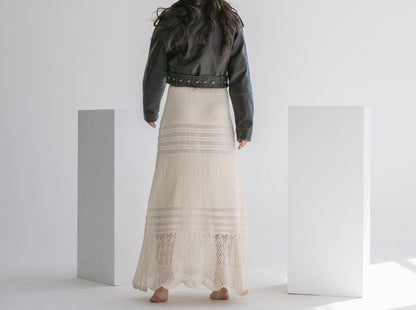 LONG KNIT SKIRT