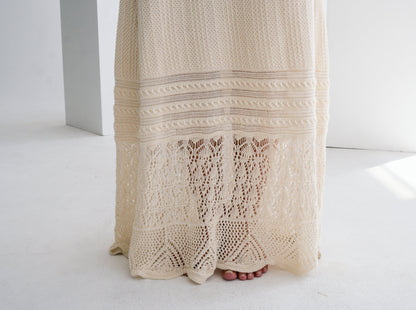 LONG KNIT SKIRT