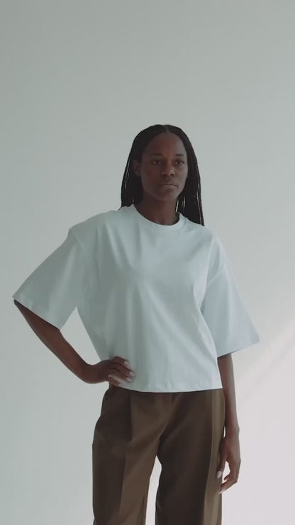 The Bia Tee in White
