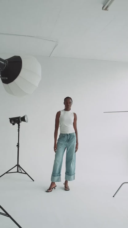 The Weekend Jeans in Sea Salt