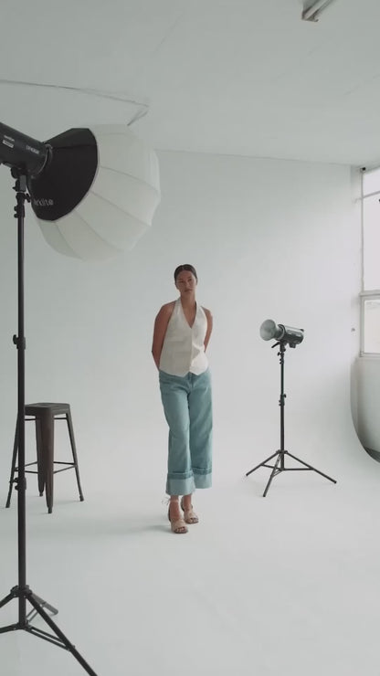 The Solea Top in Vanilla
